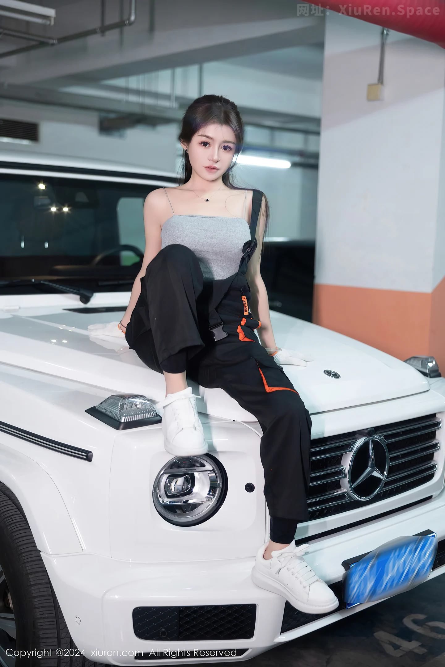 图片[6]-[XiuRen秀人网]VOL.8171 模特林幼一大G场景性感黑色紧身情趣服秀翘臀美腿撩人诱惑写真81P-秀人网官方网站